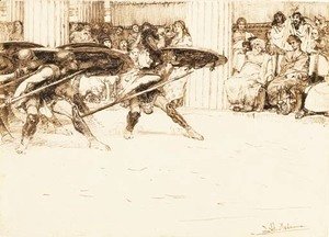 Sir Lawrence Alma-Tadema - The Pyrrhic Dance 2