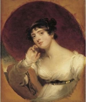 Portrait Of Mrs. George Frederick Stratton, Nee Anne D'Ewes