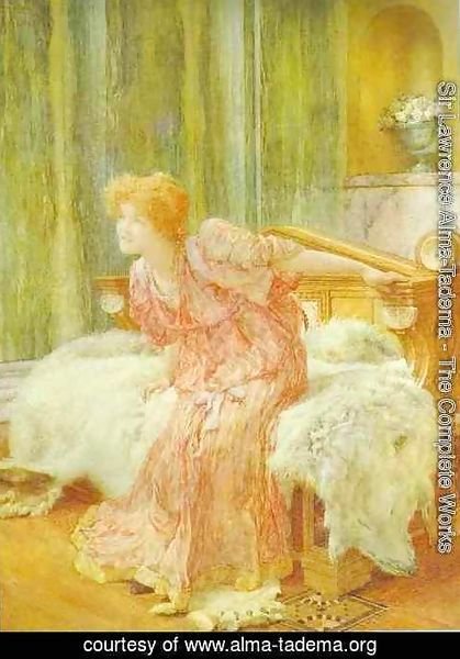 Sir Lawrence Alma-Tadema - Nobody Asked You, Sir She Said