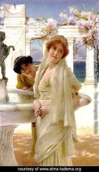 Sir Lawrence Alma-Tadema - A Difference Of Opinion 1896