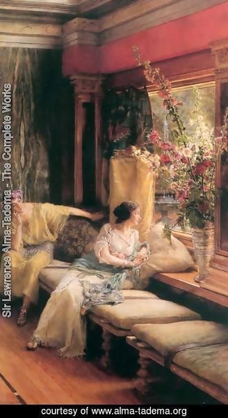 Sir Lawrence Alma-Tadema - Vain Courtship 1900