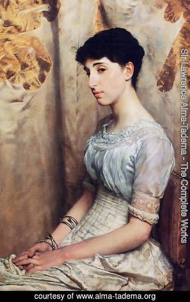 Sir Lawrence Alma-Tadema - Miss Alice Lewis