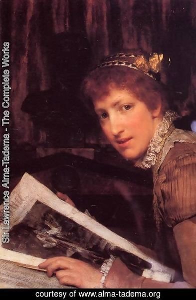 Sir Lawrence Alma-Tadema - Interrupted