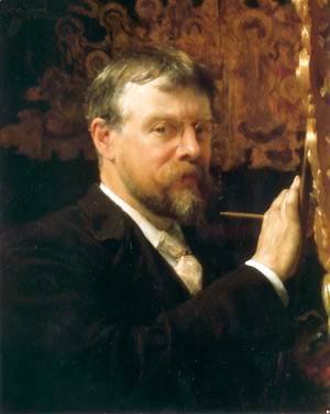 Sir Lawrence Alma-Tadema - Self Portrait