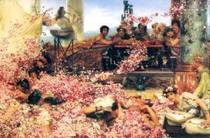 Sir Lawrence Alma-Tadema - The Roses of Heliogabalus, 1888
