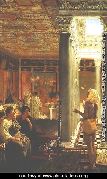 Sir Lawrence Alma-Tadema - Un jongleur (A juggler)